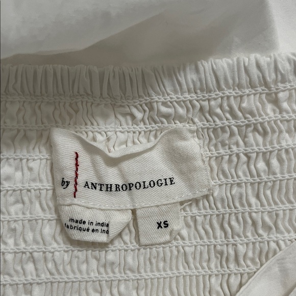 Anthropologie White Midi Dress - Picture 4 of 10